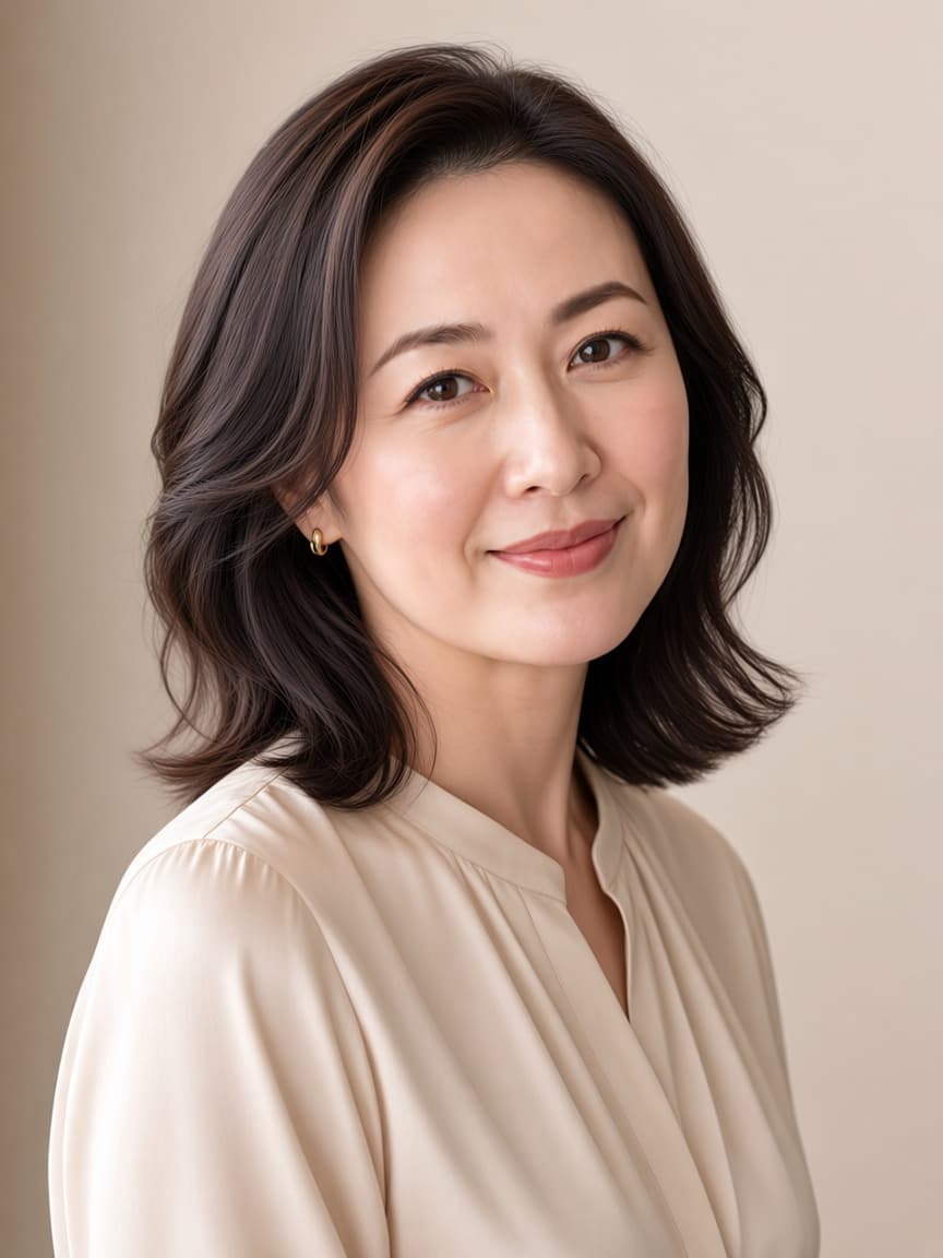 30代の落ち着いた雰囲気のセラピスト